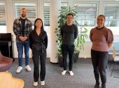 Sommerstudentene hos DMF